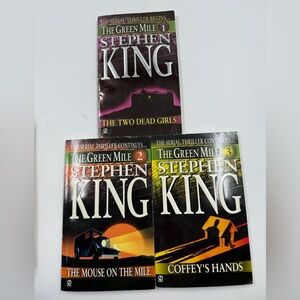 The Green Mile By Stephen King Book X 3 Part 1-3